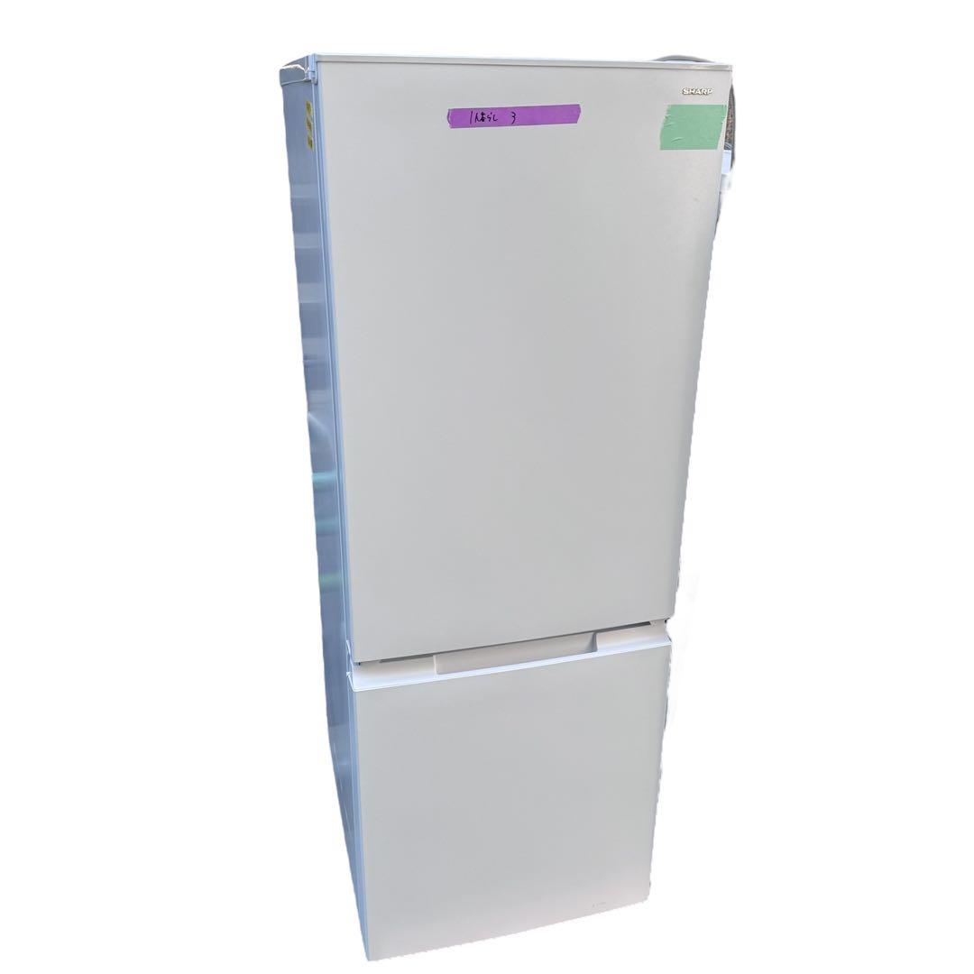 【ナオ】シャープ 冷蔵庫 SJ-D18P-W 179L 2025年製 冷蔵庫 マットホワイト SJ-D18P-W [幅49.5cm /179L /2ドア /右開き/左