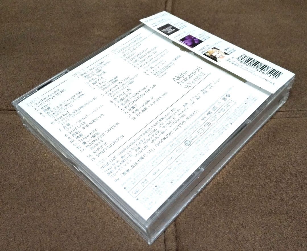 ☆入手困難:帯付き☆中森明菜☆歌姫伝説～90's BEST～3disc+DVD