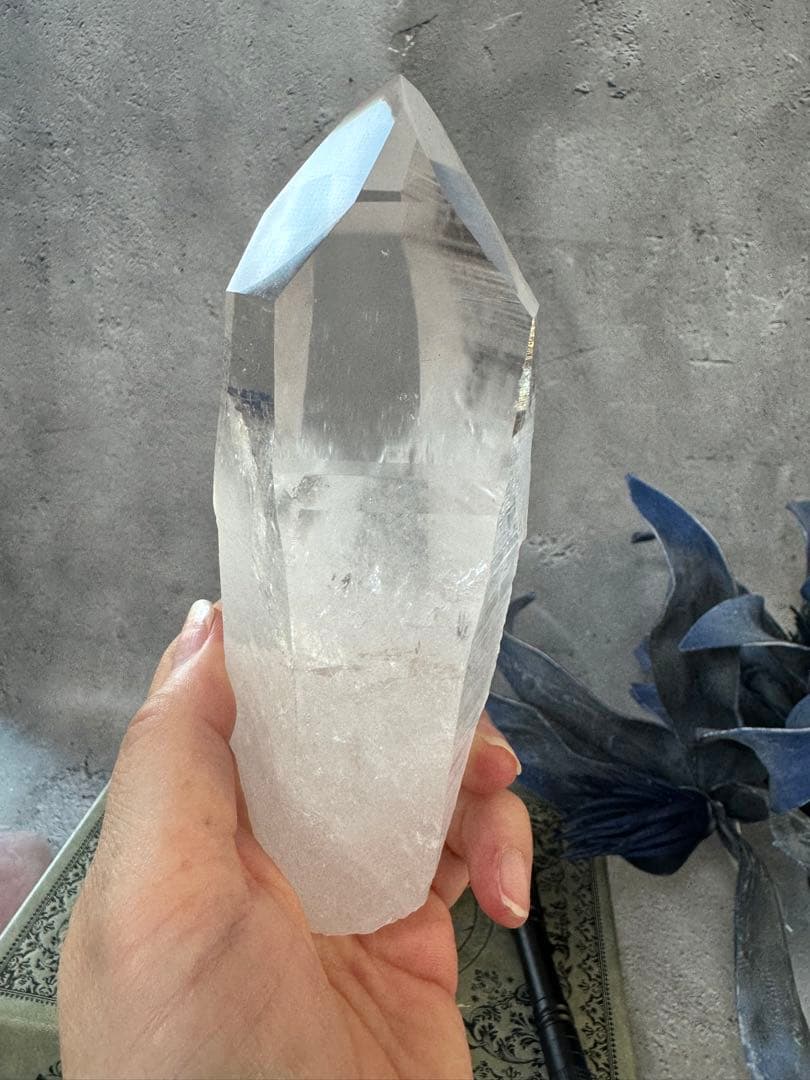 ブルーニードル エンジェルラダー レムリアンシード スタンド付き