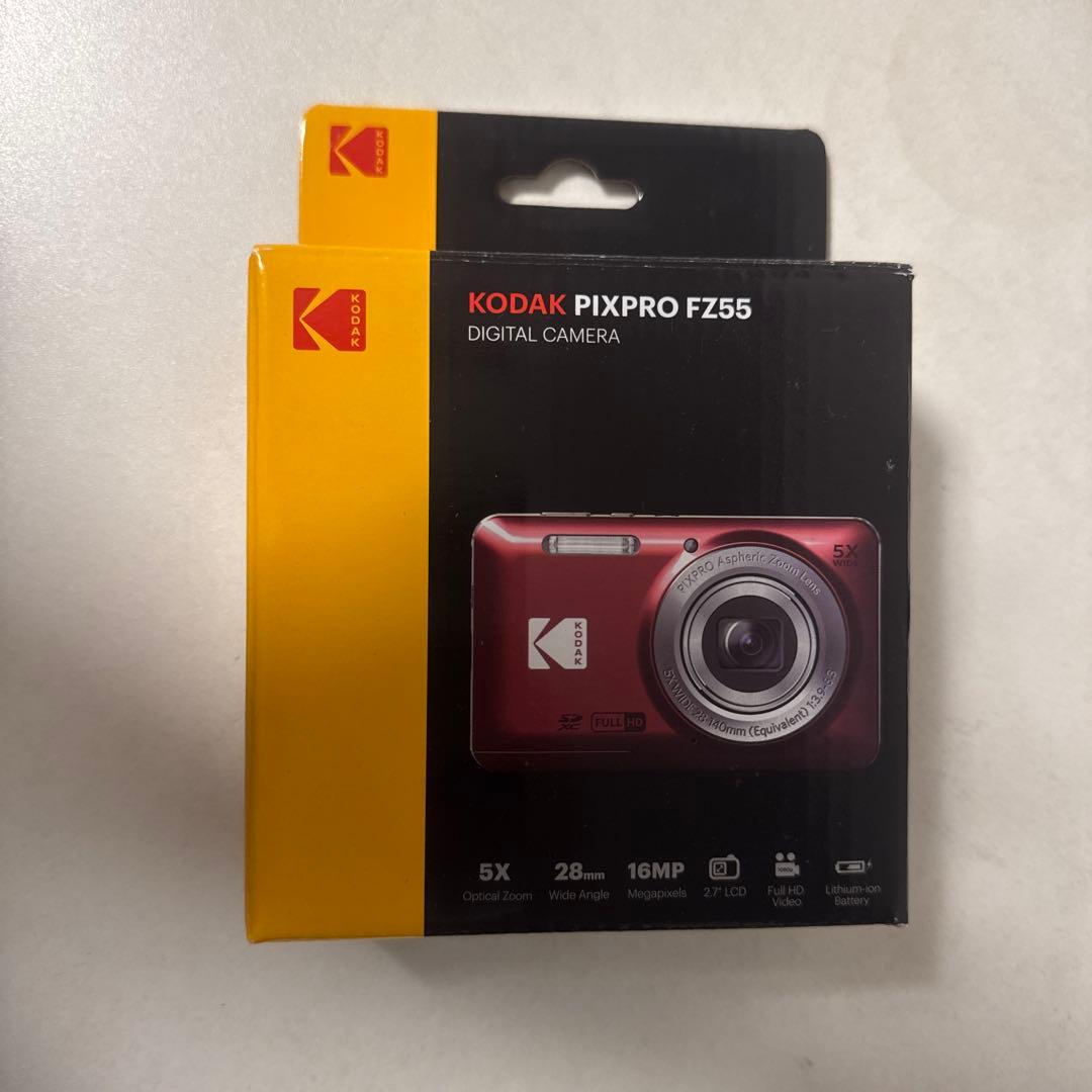 Kodak PIKPRO FZ55 デジカメ ブラック 新品 - メルカリ