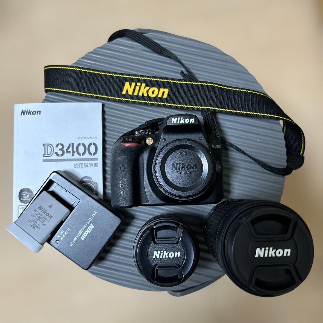 Nikon D3400 デジタル一眼レフカメラ Amazon | Nikon デジタル一眼レフカメラ D3400 AF-P 18-55 VR レンズ