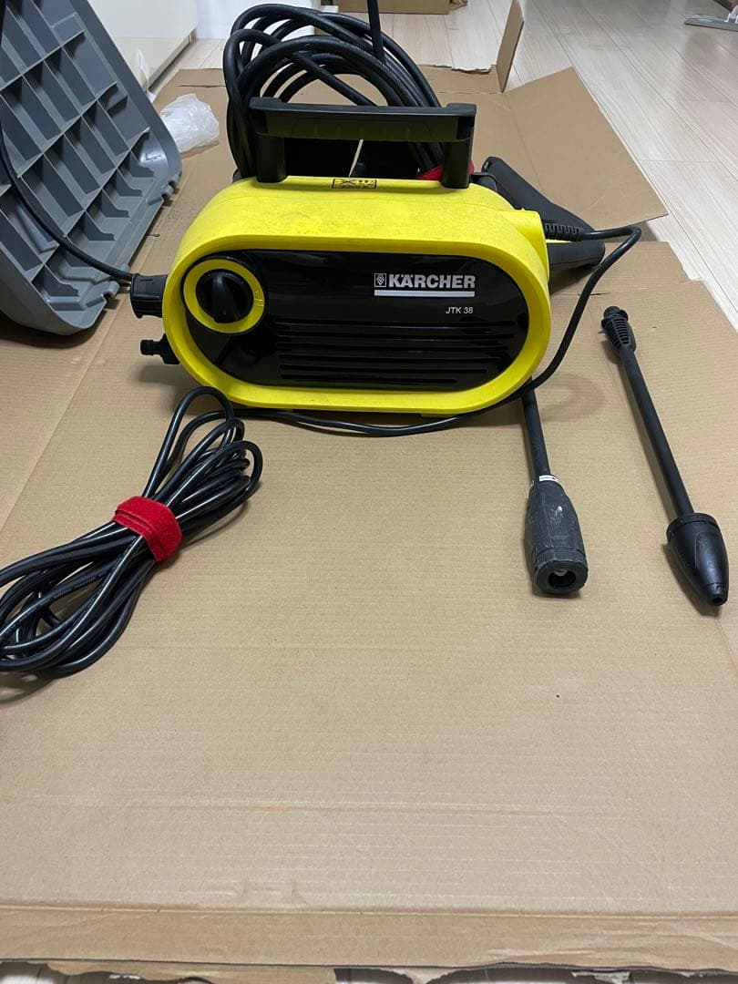 中古品 ケルヒャー JTK 38 家庭用高圧洗浄機 - メルカリ