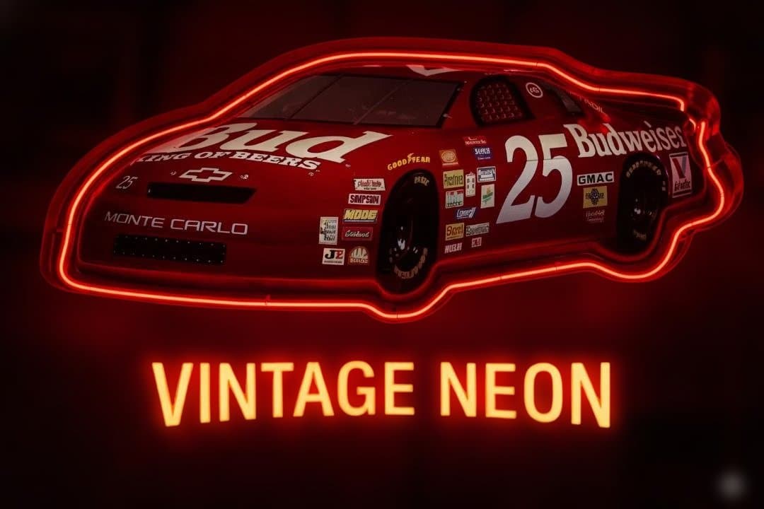 Budweiser ビンテージネオン モンテカルロ 25 Budweiser ビンテージネオン モンテカルロ 25 - メルカリ