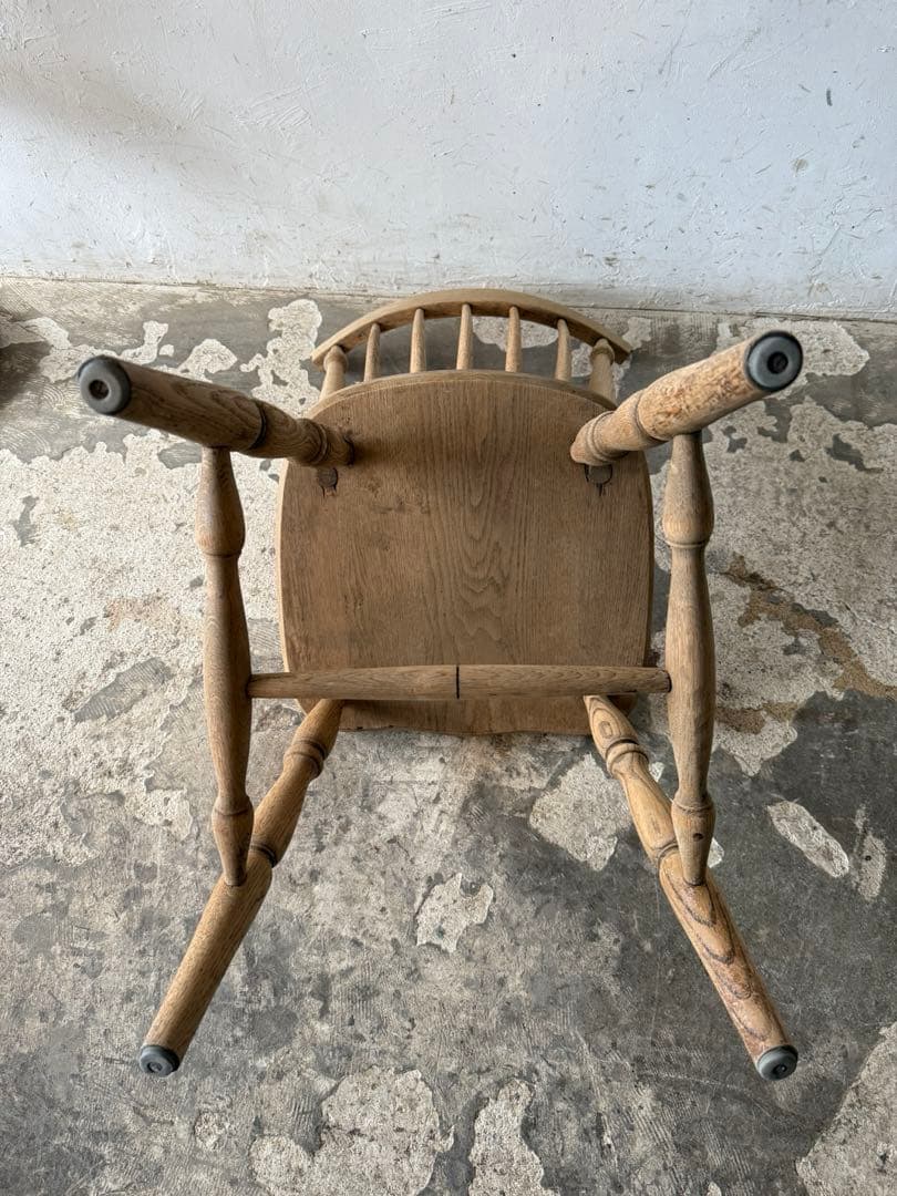 ビンテージ ダイニングチェア カフェチェア 剥離加工 no4 - メルカリ