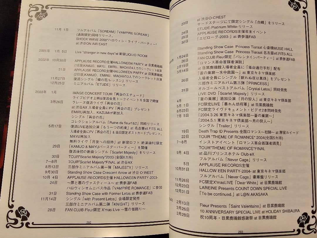 貴重★LAREINE ピック&リング&通販限定書籍&メッセージDVD