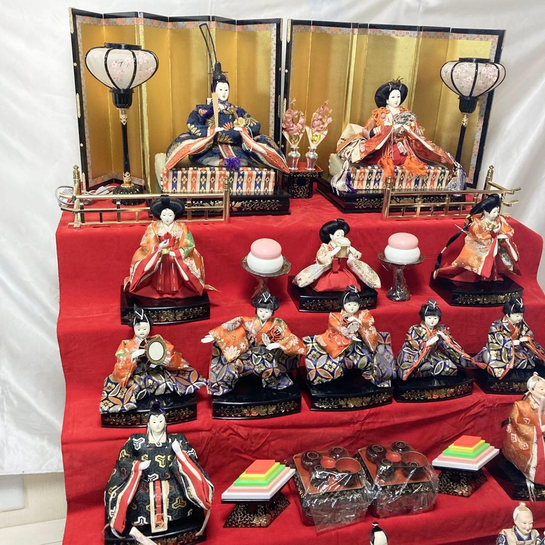 お雛様 ひな祭り 菊水作 ひな人形セット 7段 - メルカリ