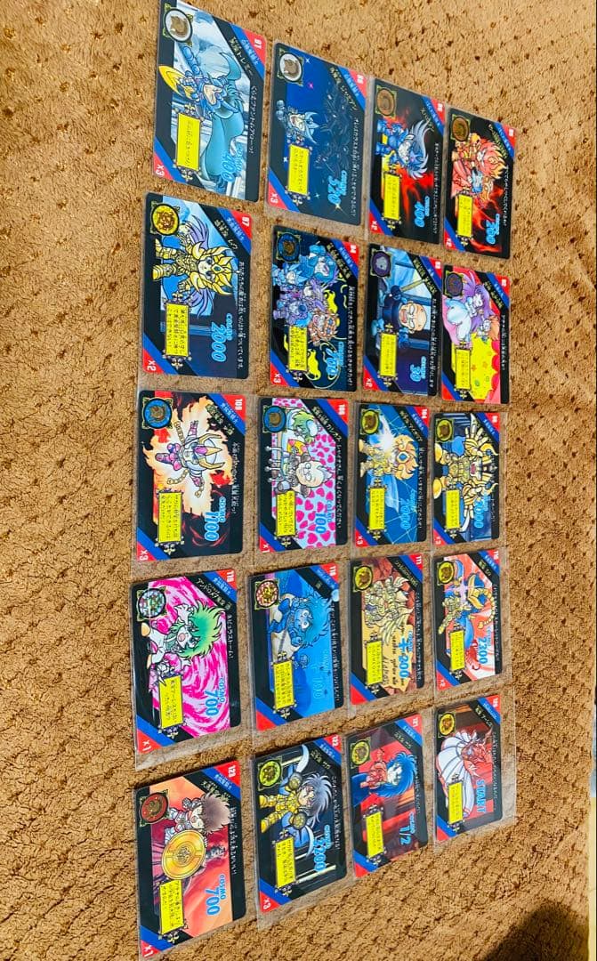 聖闘士星矢 セイントパラダイス ACT3 20種セット カードダス 当時物