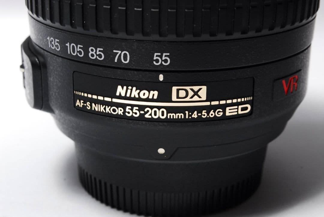 ♥Nikon AF-S 55-200mm ED♥極美品 望遠レンズ 手ブレ補正 - メルカリ