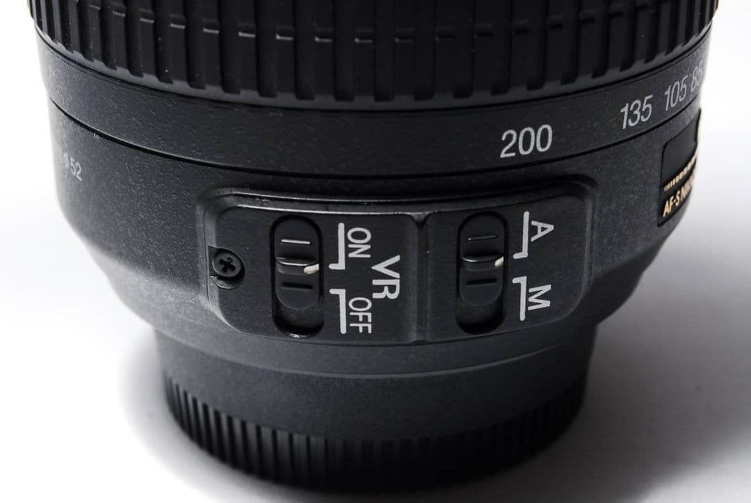 ♥Nikon AF-S 55-200mm ED♥極美品 望遠レンズ 手ブレ補正 - メルカリ