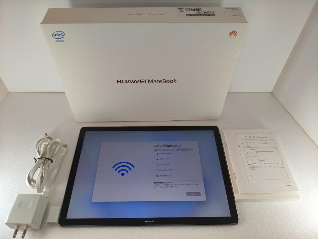 Windowsタブレット本体 Huawei Matebook Gray Windows11 4GB 128GB スマホのようなタブレット端末！ 高コスパの2in1「HUAWEI MateBook