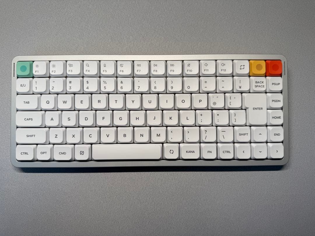 Nuphy Air75 V3 Blush nano ホワイト JIS - メルカリ