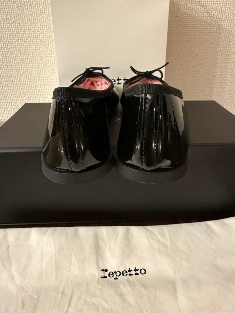 新品未使用】レペット V1790SKINE 黒 38 バレエシューズ - メルカリ