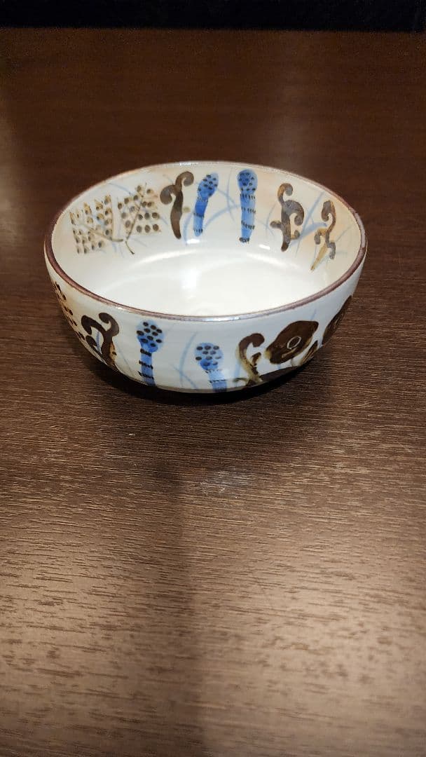 俊山　乾山写春草蓋向　12客 楽天市場】京焼：乾山写春草紋向付・伏原博之《小鉢・向付・13.0cm