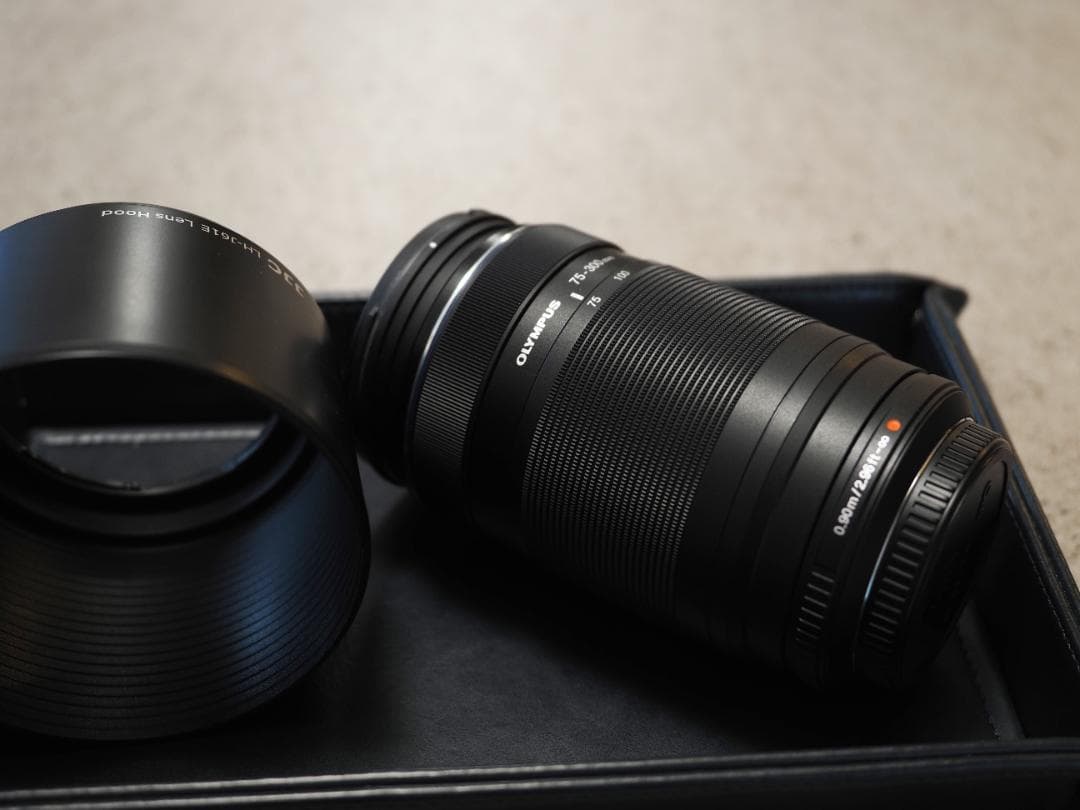 美品 オリンパス 75-300mm F4.8-6.7 II