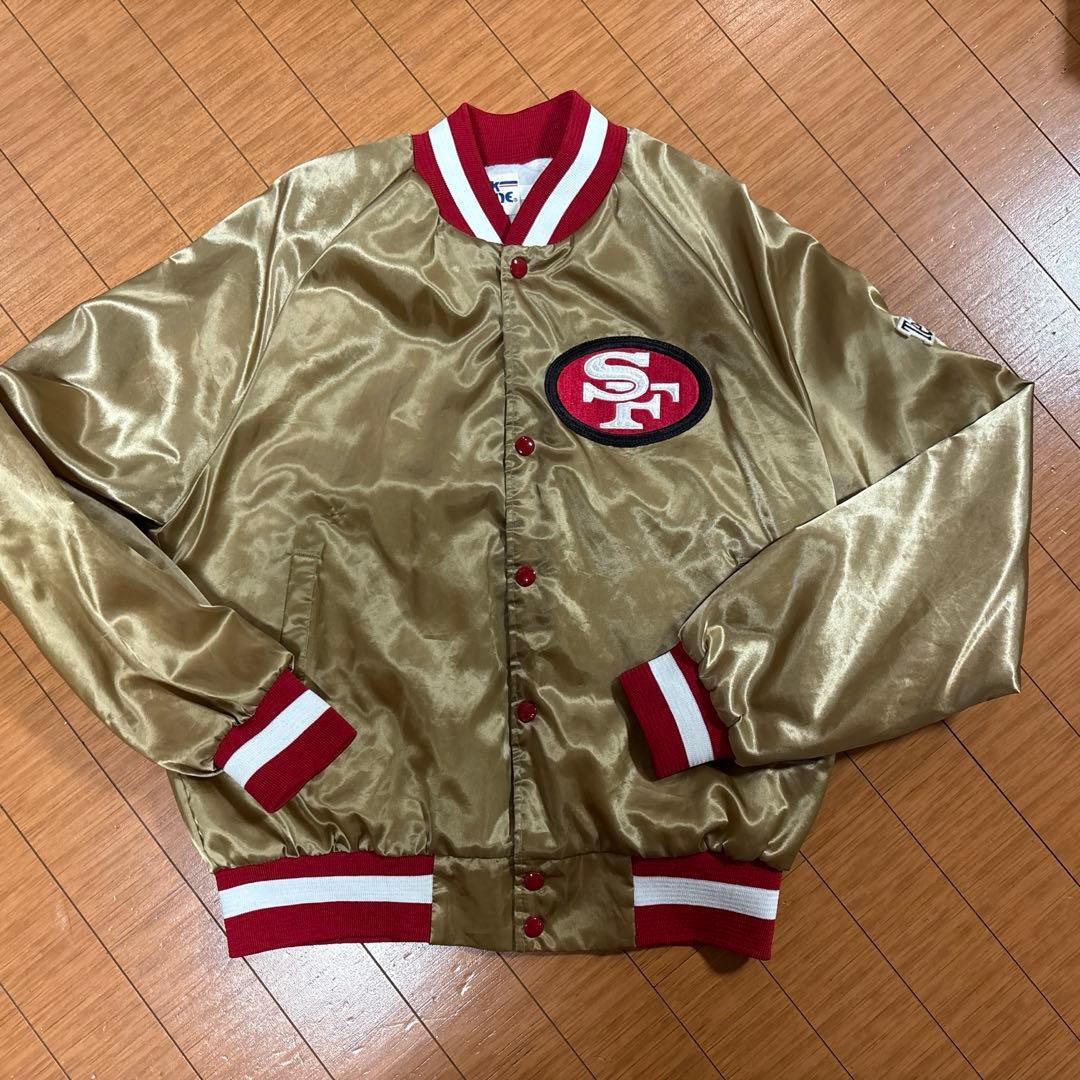 NFL サンフランシスコ・４９ナーズ サテンジャケット 公式 San Francisco 49ers Jackets | DAZN