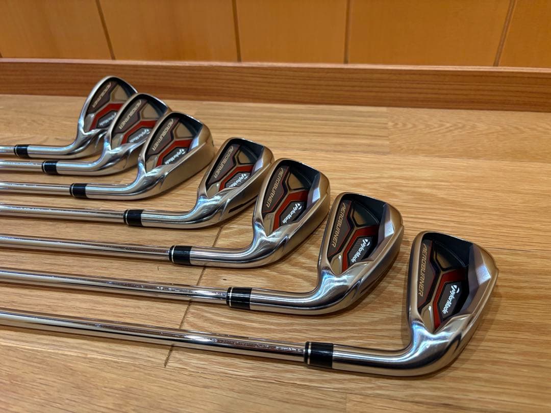 初心者～中級者向け】テーラーメイド エアロバーナー アイアン7本