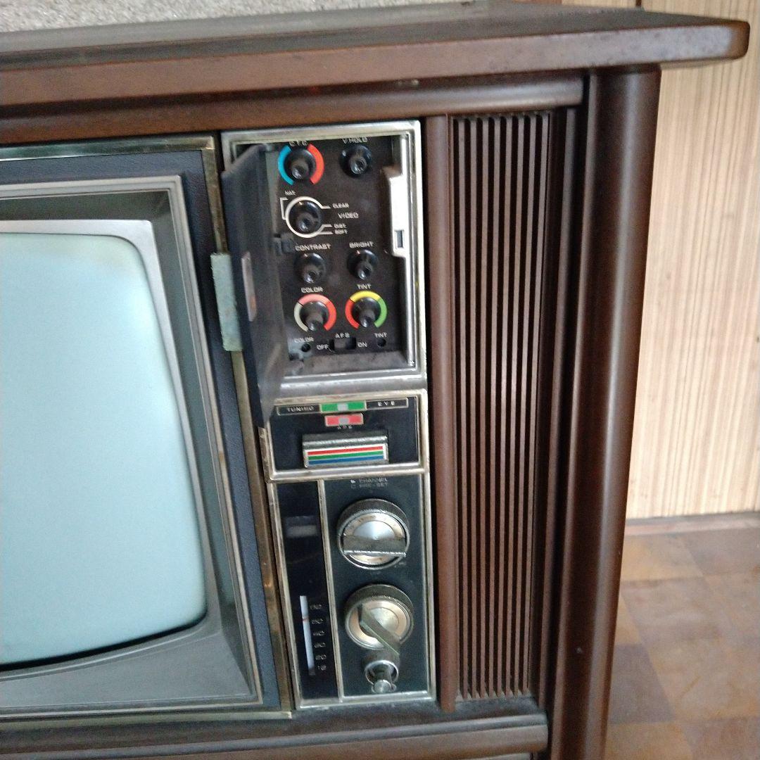 テレビ 昭和 昭和レトロ ジャンク品 日立 18インチ位 - メルカリ