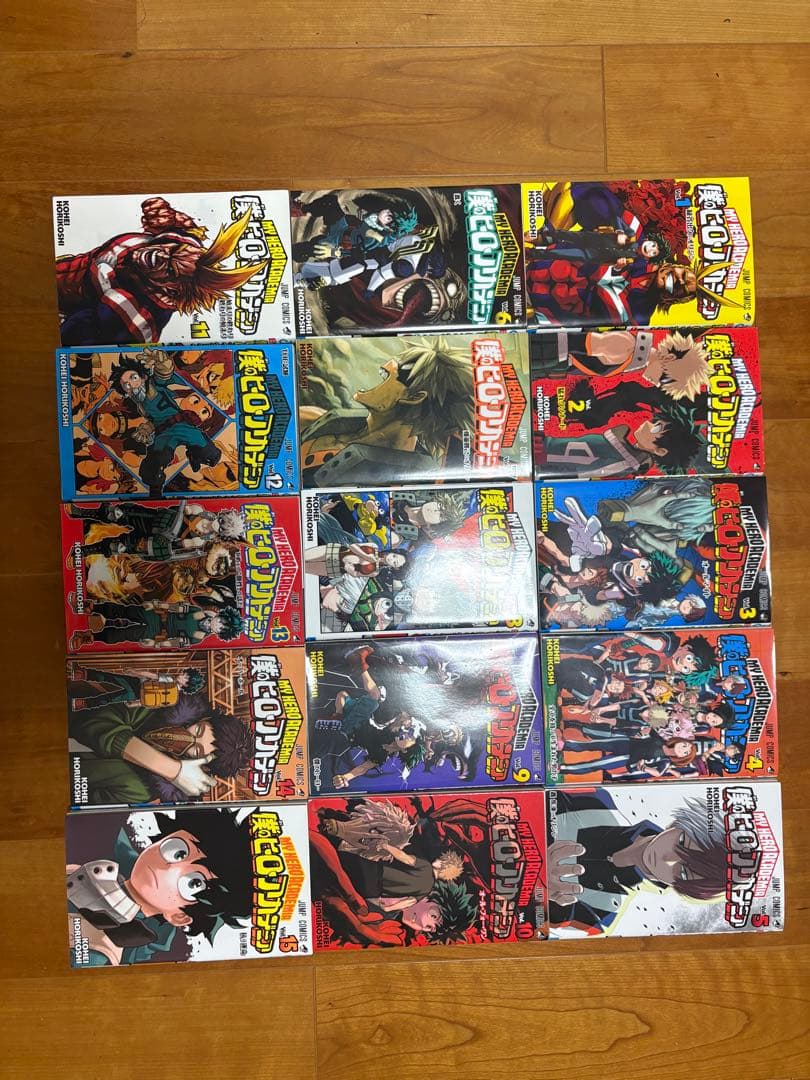 僕のヒーローアカデミア 全巻セット 1-15巻 - メルカリ
