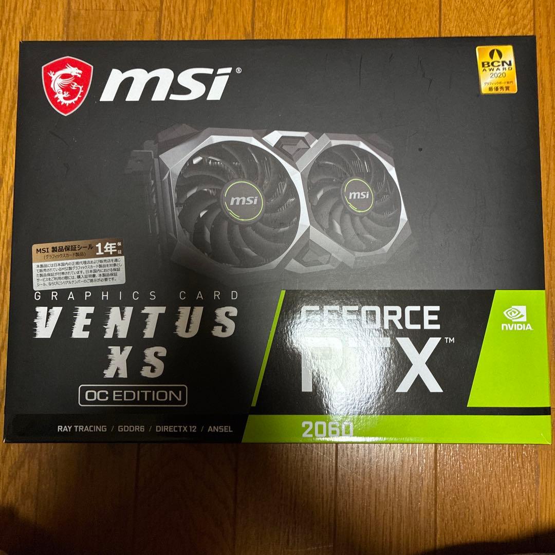 MSI RTX 2060 Ventus XS OC Edition 動作確認済み - メルカリ
