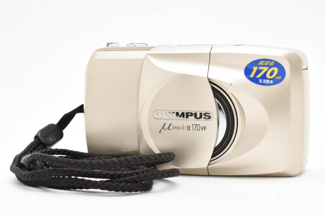 オリンパス　OLYMPUS μ mju II 170 VF　116 完動美品] OLYMPUS μ mju II 170 VF コンパクトフィルムカメラ