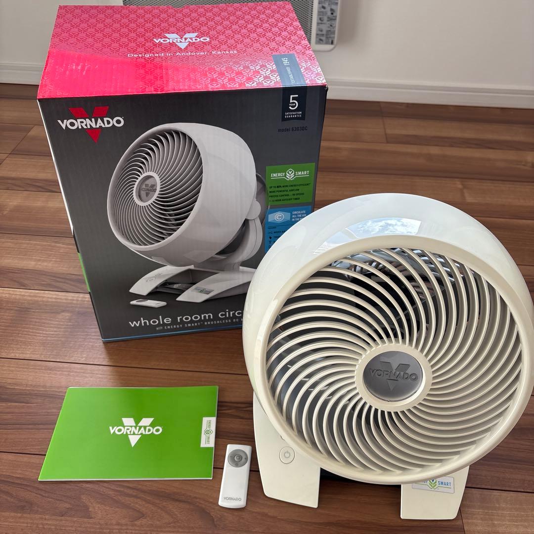 ボルネード VORNADO サーキュレーター 6303DC-JP ホワイト サーキュレーター 600シリーズ 白 6303DC-JP [DCモーター搭載