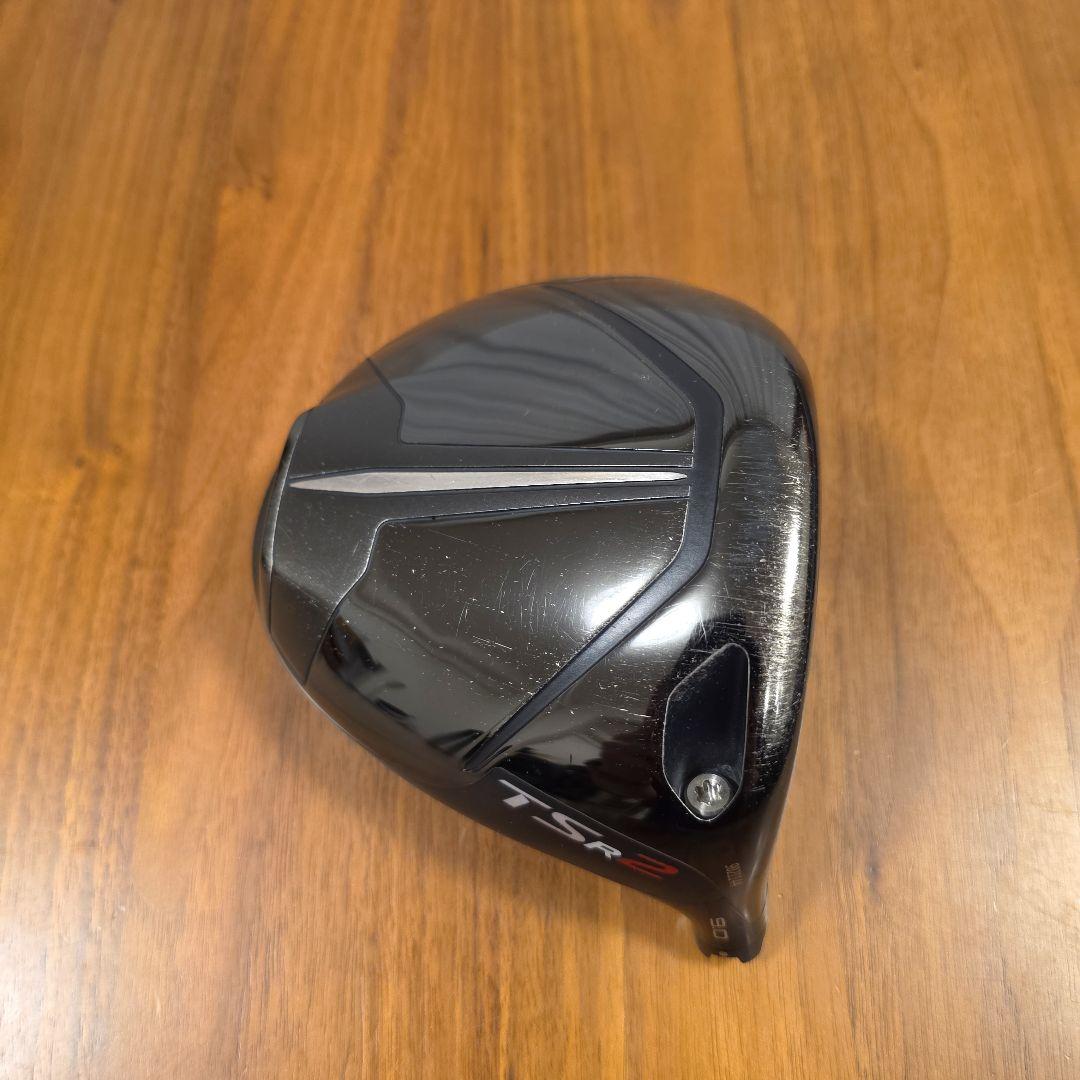 【ヘッドのみ】タイトリスト TSR2 ドライバー ヘッドデータは嘘つかない】安定したフェード系弾道で攻められる