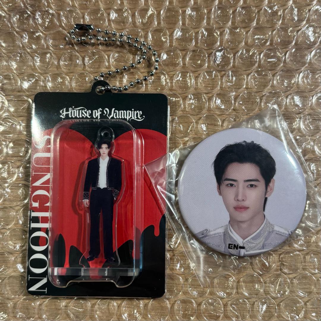 ENHYPEN ソンフン 嫉妬アクキー 缶バッチ セット - メルカリ