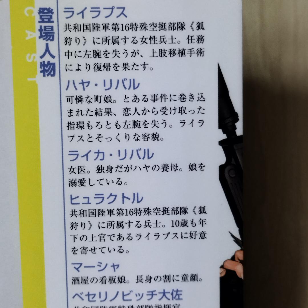 戦場のライラプス 瑞智士記 高橋武久 徳間書店 匿名配送