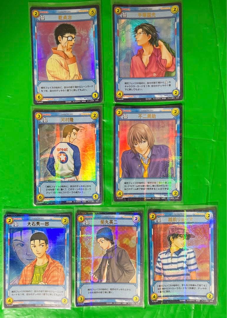 テニスの王子様　プレミアムパック　SR 乾手塚河村不二大石菊丸越前　テニプリ テニプリシリーズ屈指の人気対戦カードを再びアニメ化 「テニスの王子