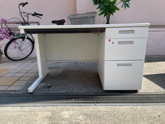 ホワイト L字型デスク 引き出し3つ サンワダイレクト本店 サンワサプライ【オフィス・PC周辺通販】