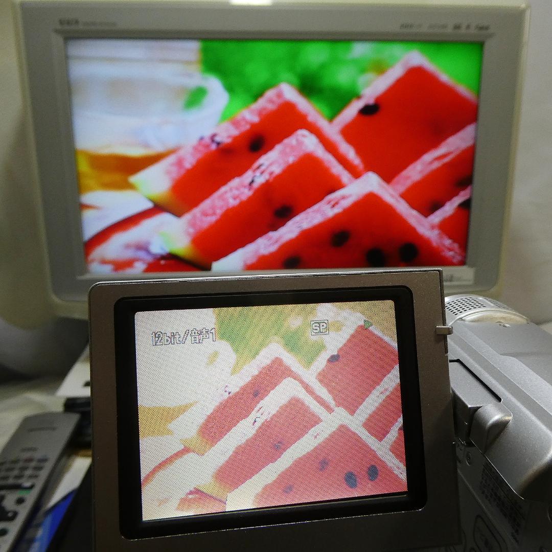 動作品ビクターGR-DX300K MiniDVビデオカメラ DVDダビングに最適