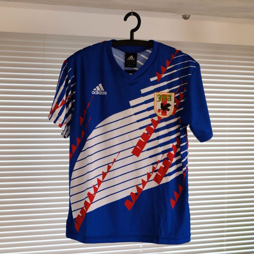【新品未使用】adidas 日本代表ヒストリカルT 1993 ユニフォーム復刻版 アディダスが1993年の日本代表復刻ユニフォームを発売へ🔥🇯🇵