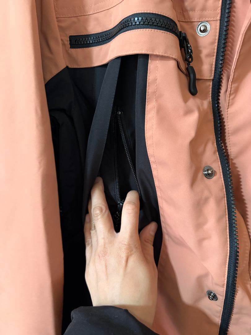 エヌスリーNNN 韓国スノボウェア ジャケット ピンク - メルカリ