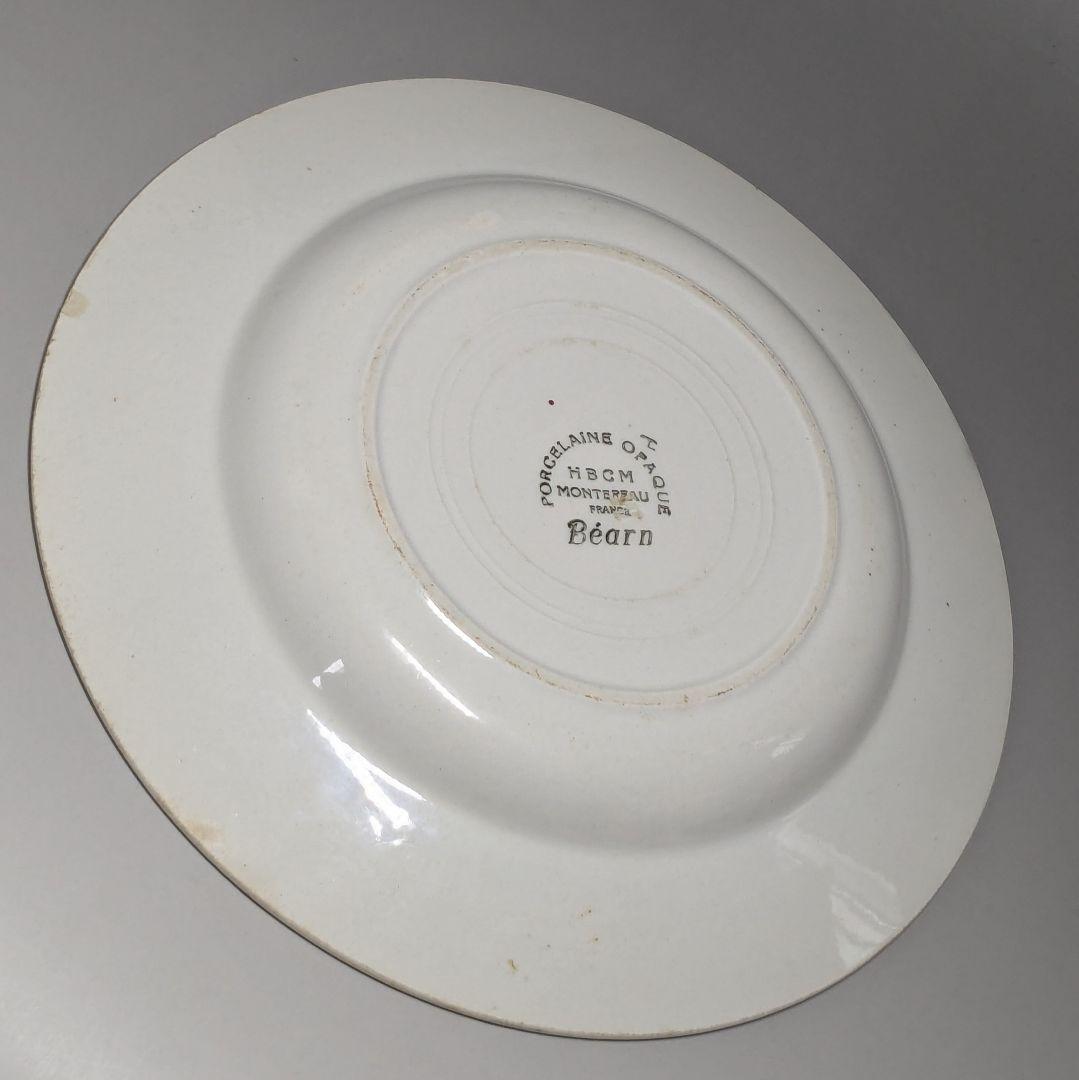 フランス クレイユモントローBearnバスク柄プレート平皿 - メルカリ