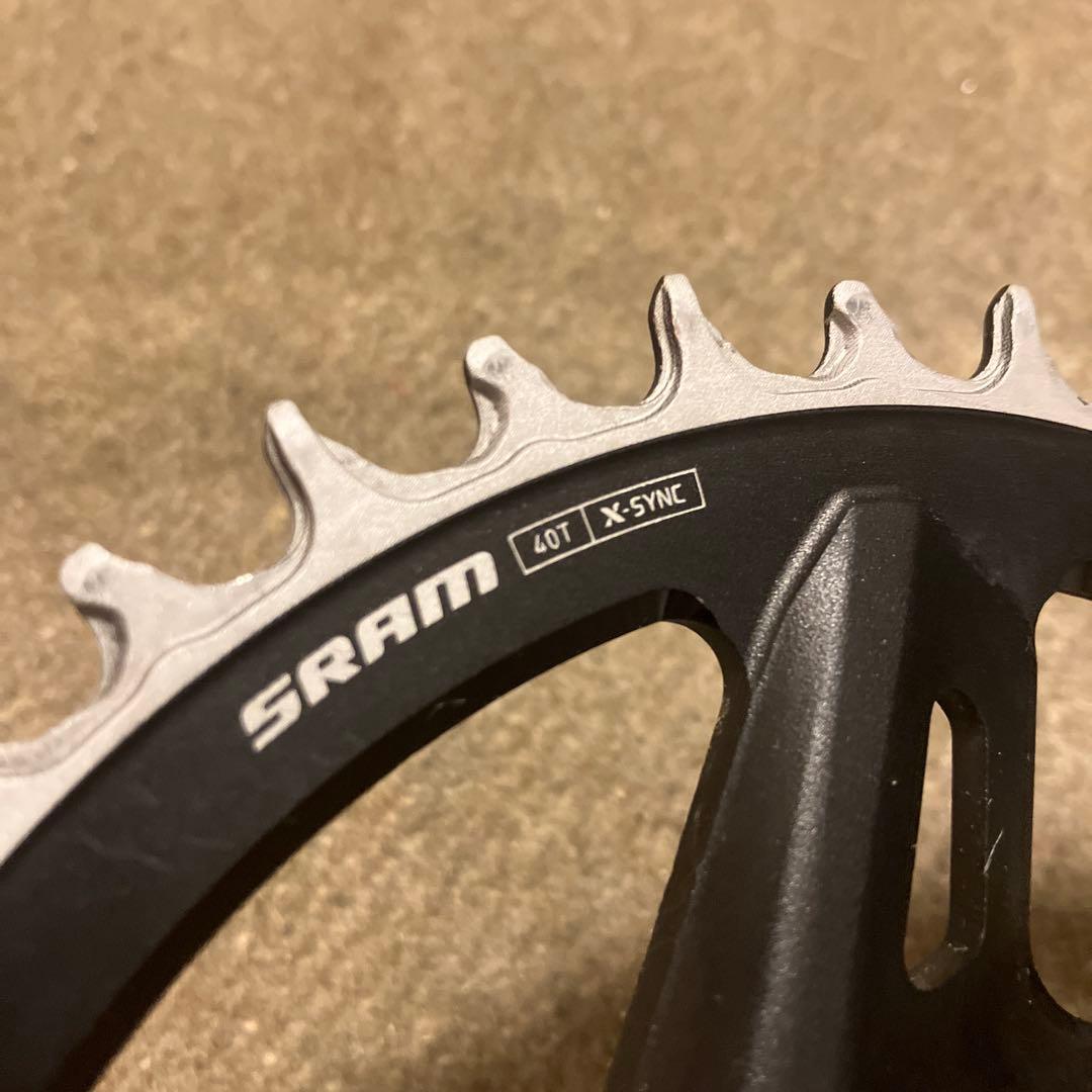 SRAM RED E1 ダイレクトマウントチェーンリング 40T - メルカリ