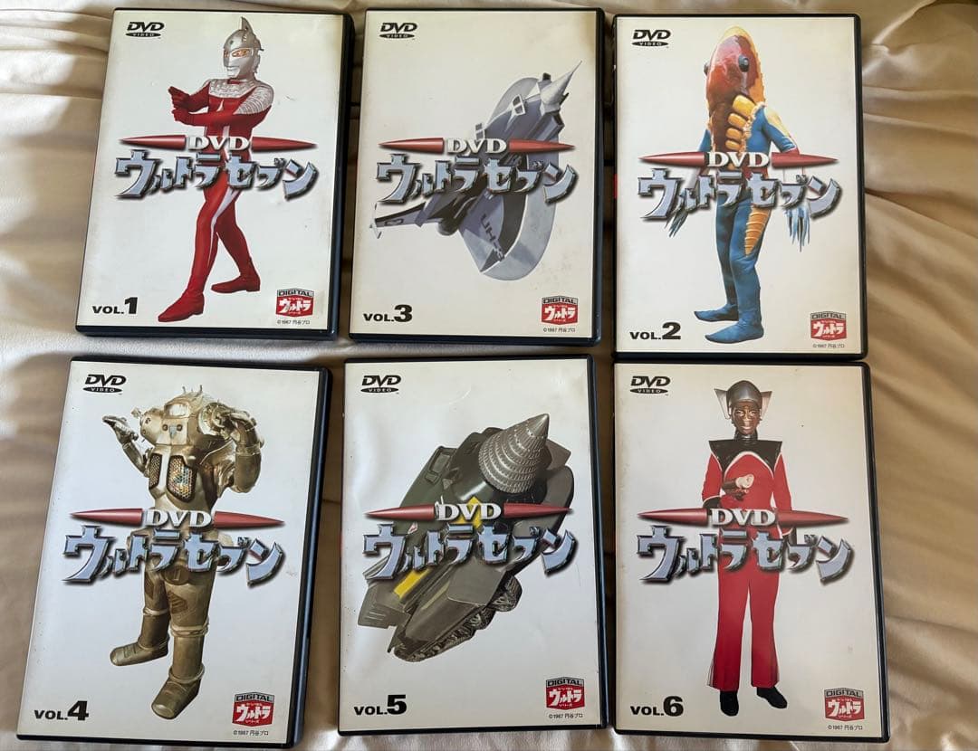 ウルトラセブン DVD 全巻セット - メルカリ