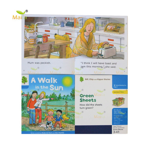 ORT Stage3-5 オックスフォード MaiyaPen対応 英語絵本120冊 絵辞書