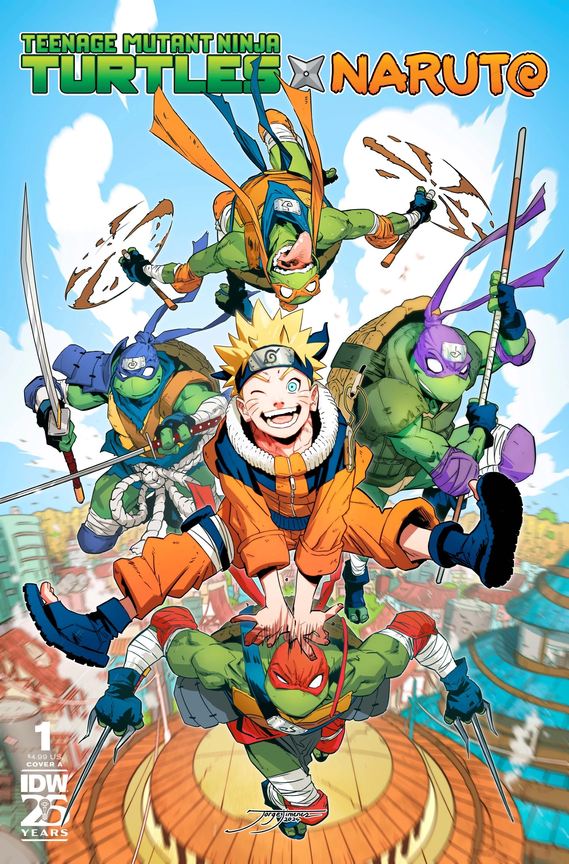 Teenage Mutant Ninja Turtles x Naruto (comic) | TMNTPedia | Fandom
