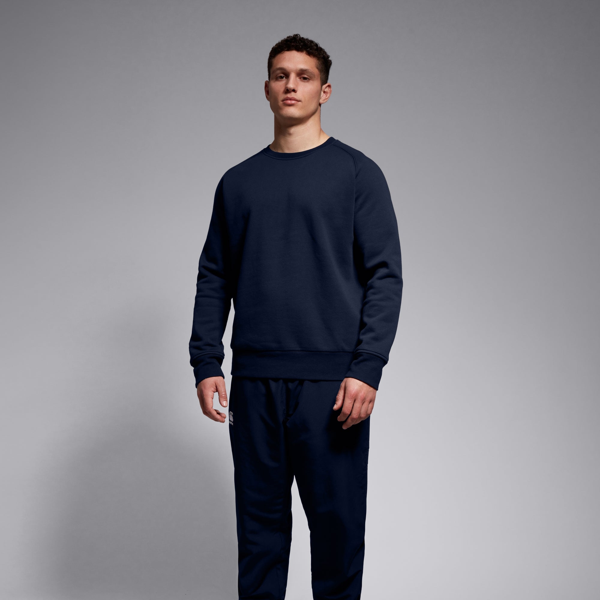 Men'S Club Crew Sweatshirt Navy | Canterbury