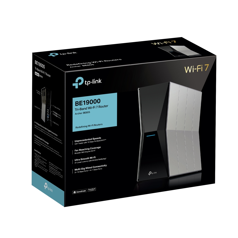 Archer BE805 | BE19000 Tri-Band Wi-Fi 7 Router | TP-Link