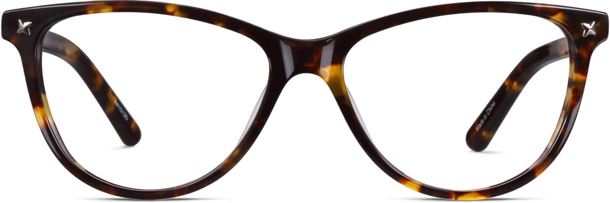 Tortoiseshell Cat-Eye Glasses #4415125 | Zenni Optical
