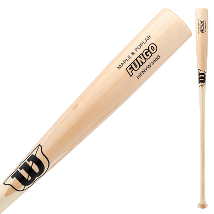 2025モデル】ウィルソン 木製 ノックバット 硬式 軟式 ソフトボール